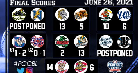 June 26th Final Scores