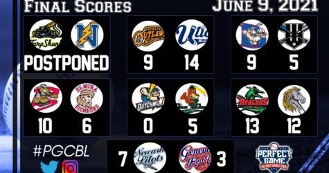 June 9th Final Scores