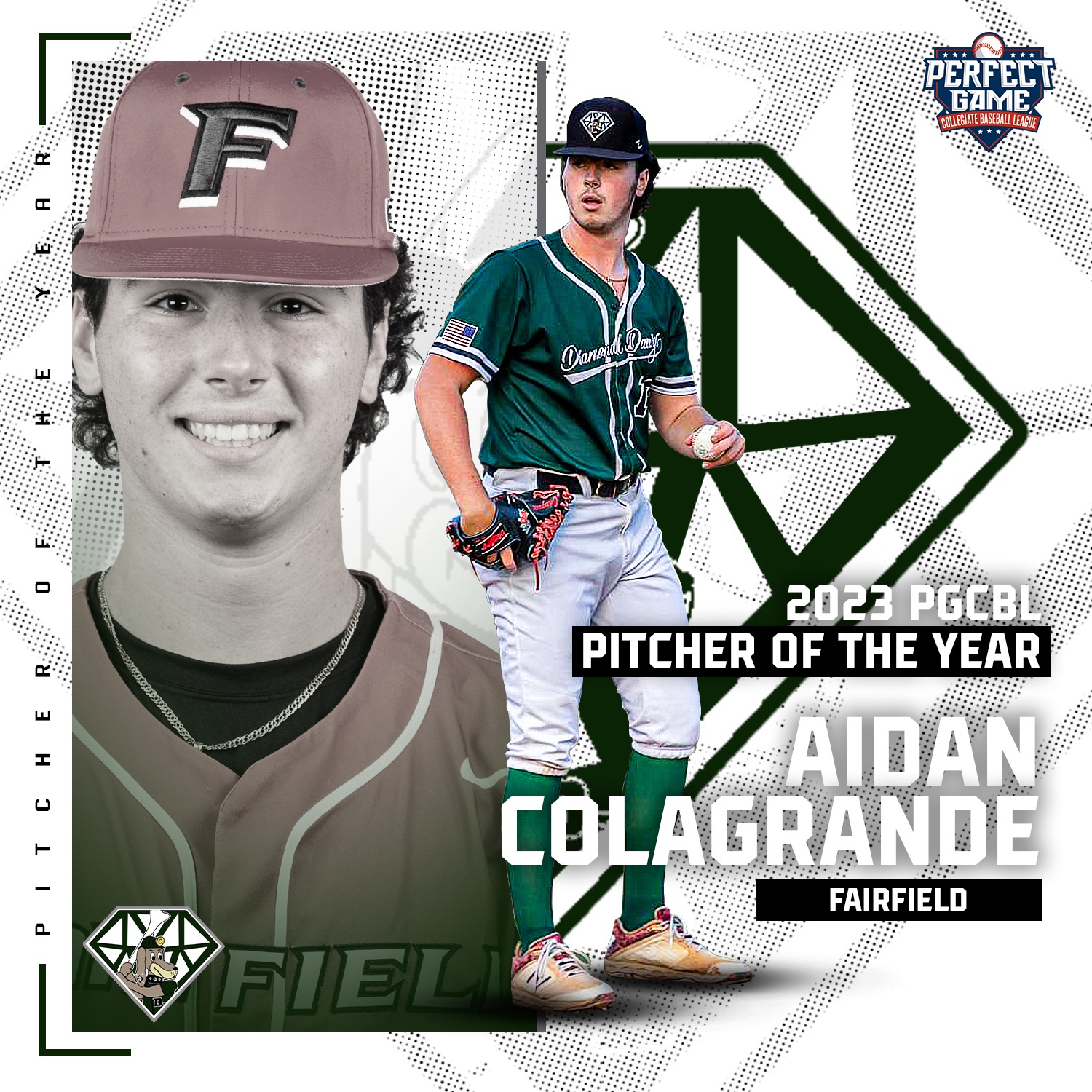 Aidan Colagrande Named 2023 PGCBL Pitcher of the Year